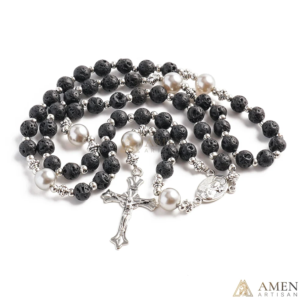 Natural Stone Rosary Collection